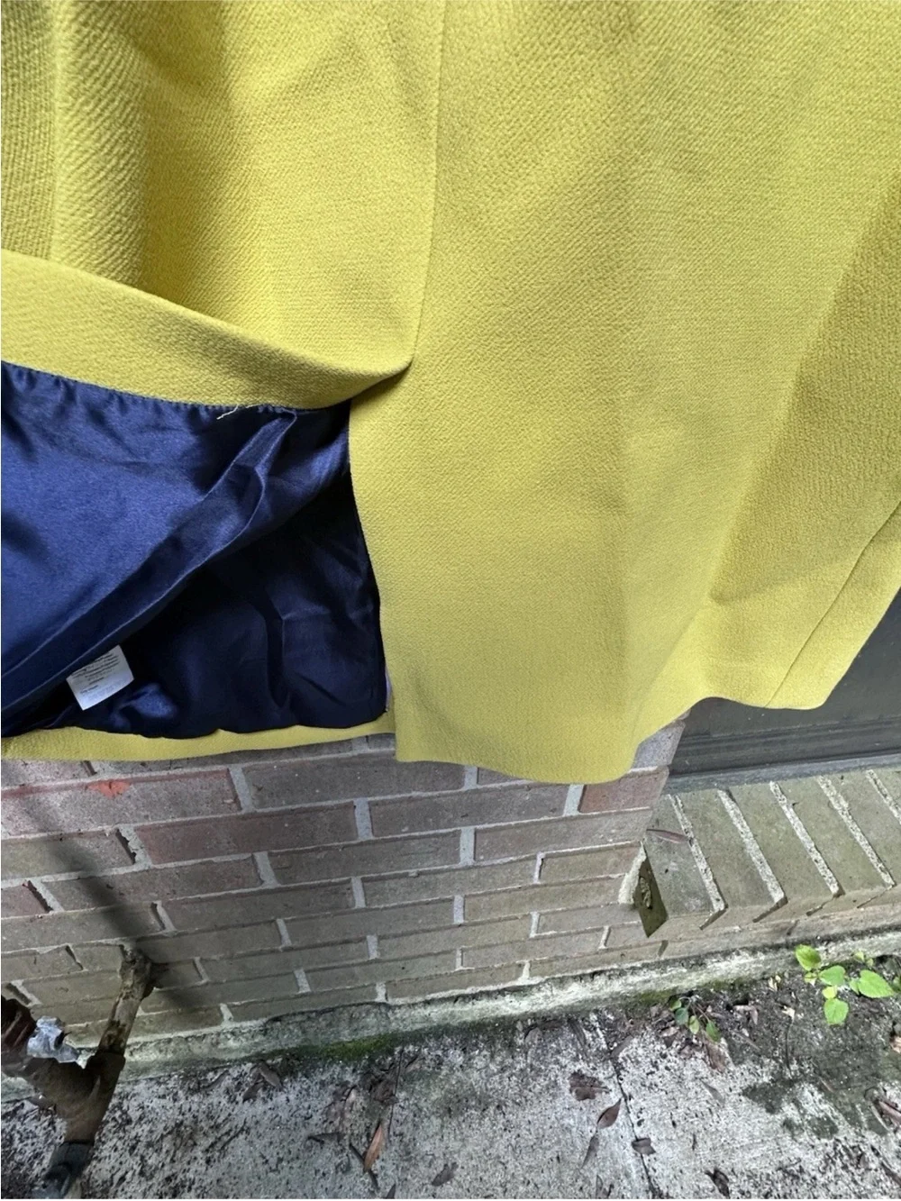 J Crew Wool Trench Size Small